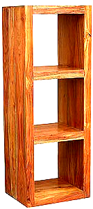 2 Hole Cube Wooden Display Shelving Unit